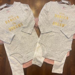 Twin sister set Carter’s 12 month